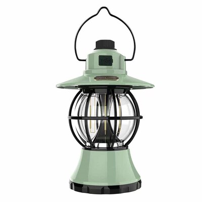 Retro camping lamp stepless dimming tent lamp atmosphere war