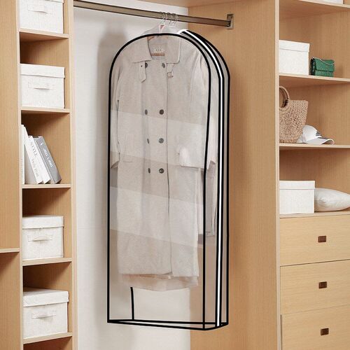 Clothes Hanging Garment Dress Clothes Suit Coat Dust Cover H