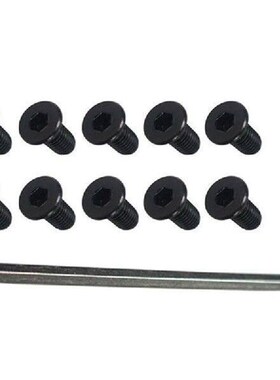 10Pcs Scooter Handlebar Front Fork Tube Screws with Hexagon
