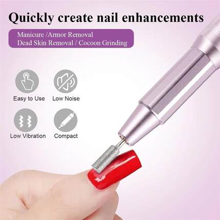 25000RPM Professional Electric Nail Sander for Manicure Pedi