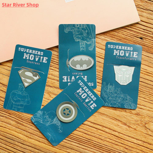 Creative Cartoon Metal Book Markers Bookmark For Books Paper