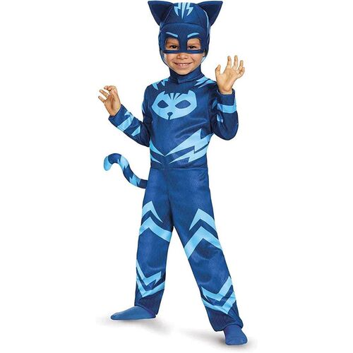 Unisex Girls Super Owl Hero tuta Fancy Dress Cosplay Cat Boy