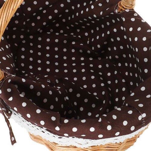 Picnic Storage Basket Rattan Collapsible Laundry Baskets