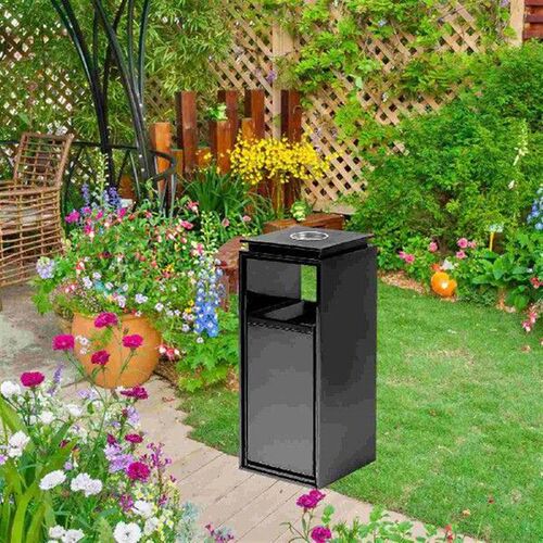 Trash Can Ashtray for outside Patio Ashtrays Basket Desktop