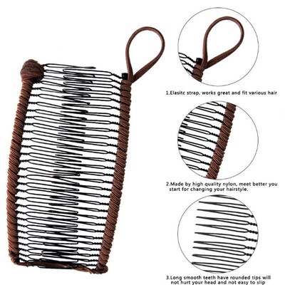 20/30 Tooth Banana Hair Clip for Thick Curly Heavy Hair Comb