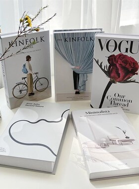 Fake Book Decoration Coffee Table Fashion Prop Books Decor