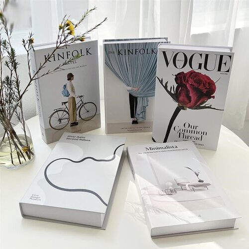 Fake Book Decoration Coffee Table Fashion Prop Books Decor
