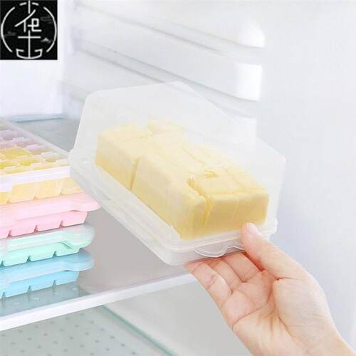 Butter Dish Box Container Transparent Plastic Storage Box Ch