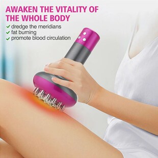 Body Sha Electric Brush Cellulite Gua Anti Meridian Massager