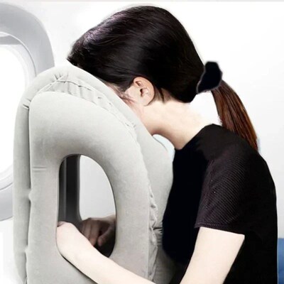 Inflatable Travel Sleeping Bag Portable Cushion Neck Pillow