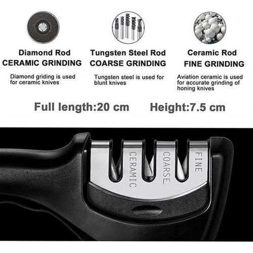 Handheld Professional Knife Sharpener Sharpening三档磨刀器