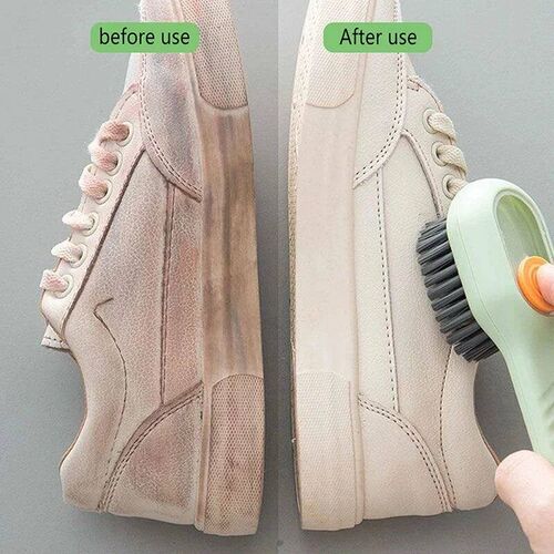 Shoe Brush Automatic Liquid Discharge Multifunctional Deep C