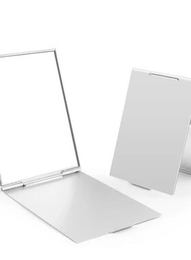 Aluminum Folding Mirror Pocket Mini Portable Makeup Mirrors