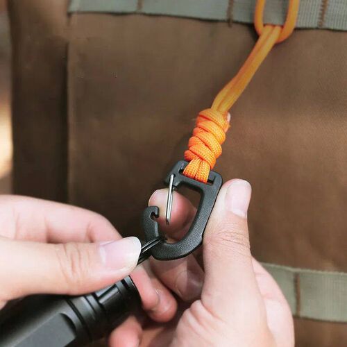 3pcs Multifunction Lanyard Outdoor Military Paracord Keychai