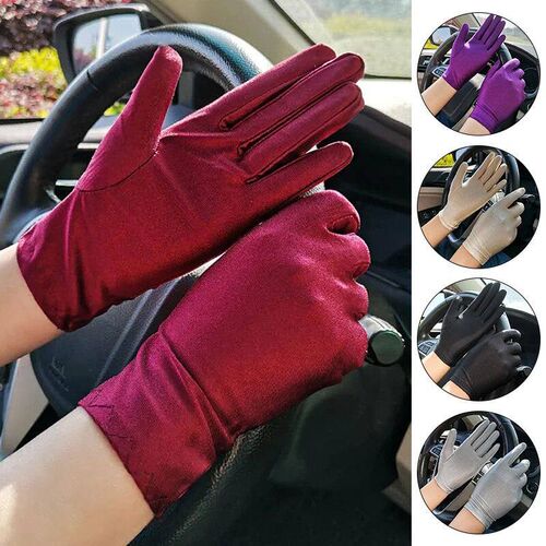 Woman Gloves For Summer Sunscreen Driving Gloves Female Thin