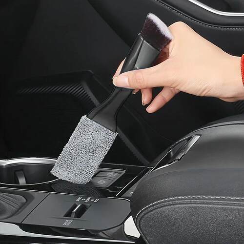 Dual-Headed Car Detailing Brush