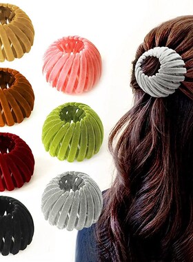 tail Hair Rings Clips Hair Clips Women Bird Nest Shaped Hair