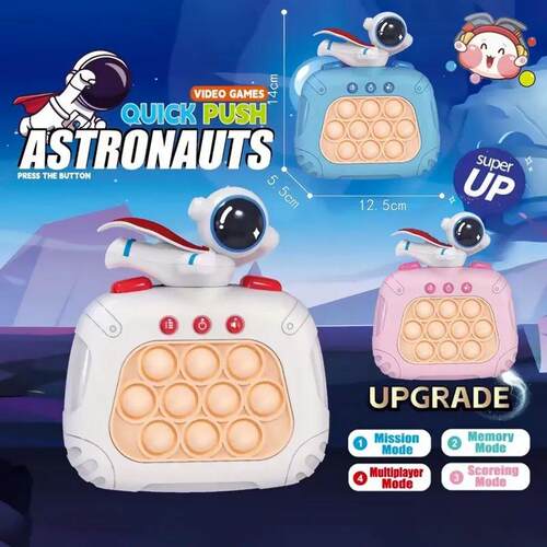 Upgraded Quick Push Game and Pop Light Fidget Toys for Kids