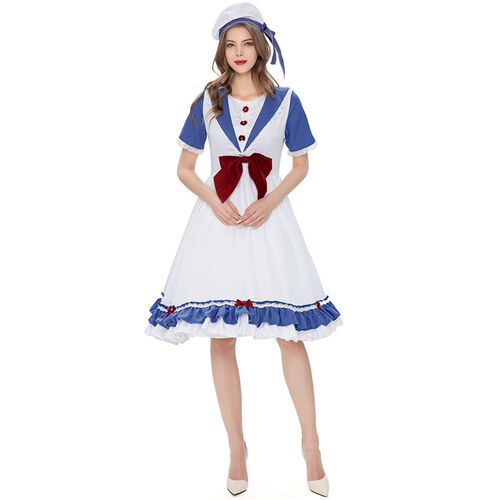 Halloween costume sailor suit stage outfit fashion fashion t