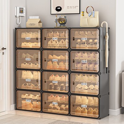 Household indoor entrance dust-proof storage artifact, trans