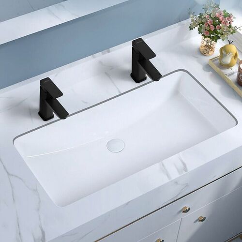 High-grade square flat bottom basin embedded basin high-qual