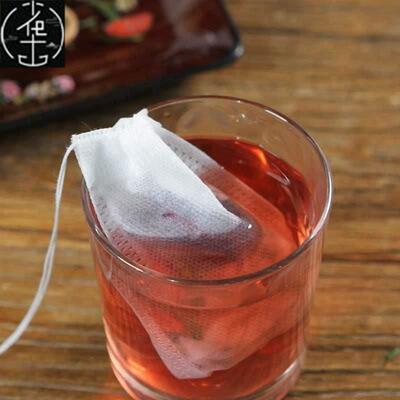 dispble non-woven tea bag tea bag filter bag drawstring
