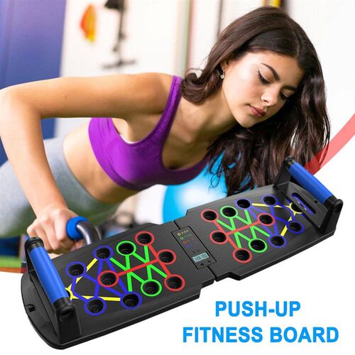 Portable Multifunctional Push-up Board Foldable Push Ups Fle