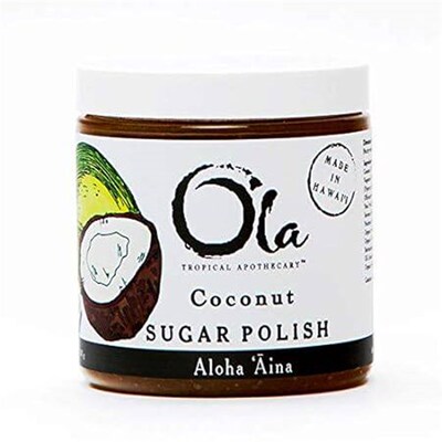 Ola Tropical Apothecary Coconut Sugar Polish with Pure Tr