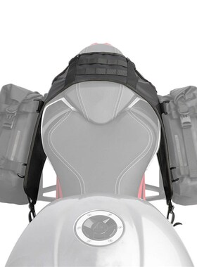 Motorcycle Saddle Bag Base Fits Universal Motors Back Seat B