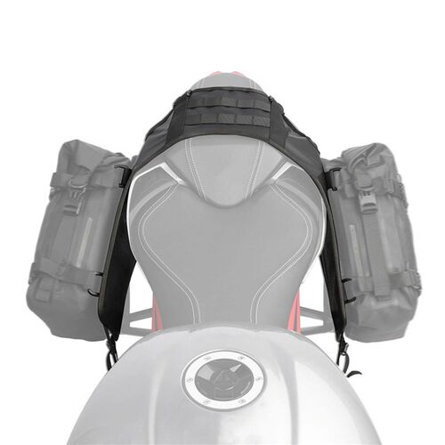 Motorcycle Saddle Bag Base Fits Universal Motors Back Seat B