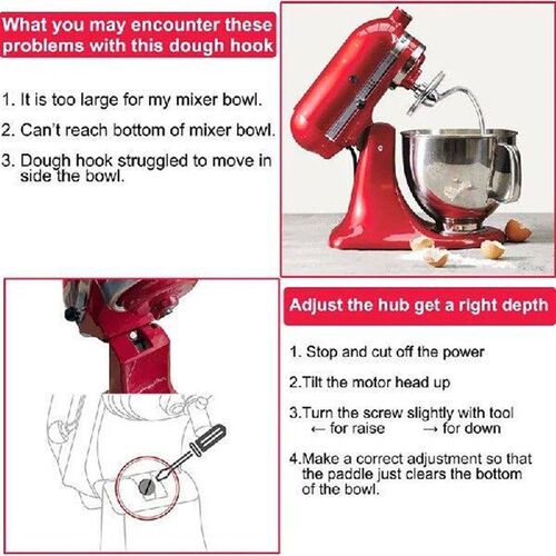 Mixers Accessories K45WW Wire Whip K45DH Dough Hook