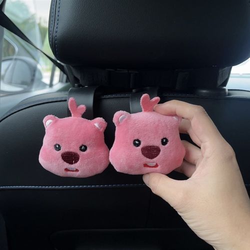 海狸loopy汽车挂钩车载座椅背挂钩车内多功能前后排钩子卡通可爱