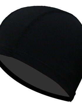 LowPrice Promotion Polyester Swimming Cap FloralBlack Comfor