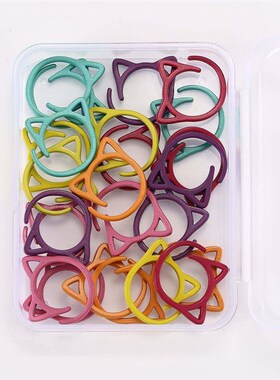 Stitch marker wool knitting crochet mark buckle color open