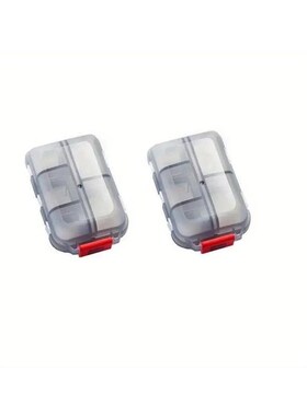 Tcare Travel Pill Organizer Moisture Proof Pills Box for Poc