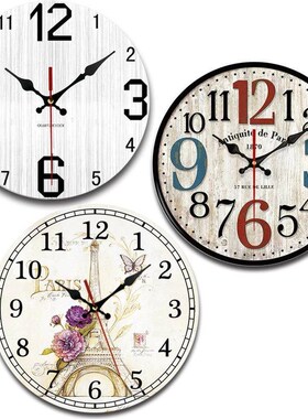Home decoration silent wall clock 家居装饰静音挂钟