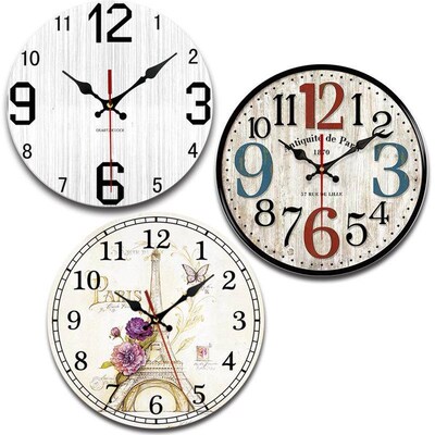 Home decoration silent wall clock 家居装饰静音挂钟