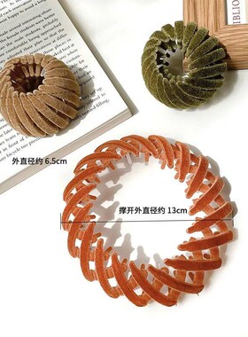 tail Hair Rings Clips Hair Clips Women Bird Nest Shaped Hair