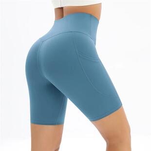 Fitness Shorts Women Tight Cycling Shorts Yoga Shorts Breath