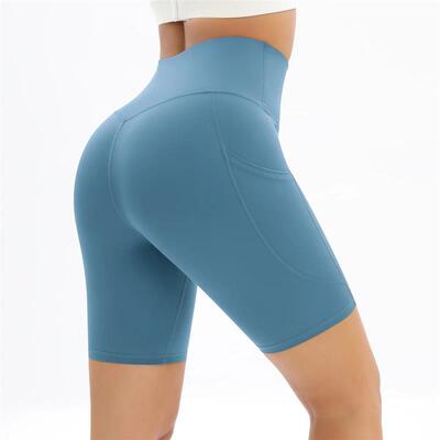 Fitness Shorts Women Tight Cycling Shorts Yoga Shorts Breath