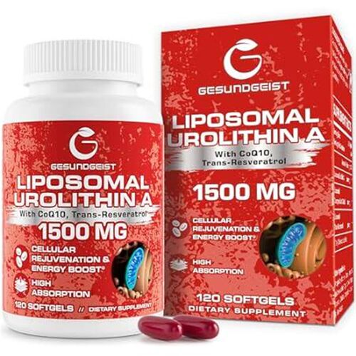 Gesundgeist Liposomal Urolithin A 1000mg - with CoQ10 &am