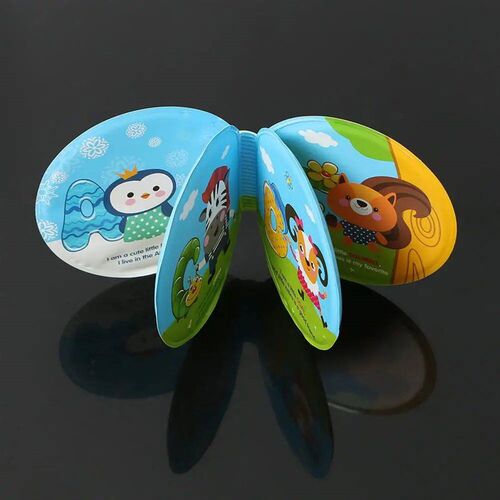 Baby Toys Bath Cloth Books Waterproof Kids Early Learning wi