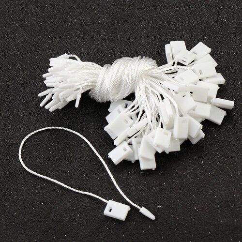 500Pcs Price Tags Hang Tag String Clothing Garment Tags Poly