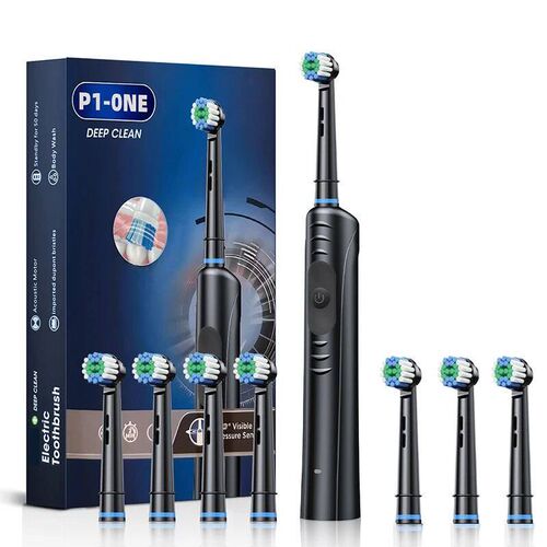 Intelligent electric toothbrush, adult rotating fully automa