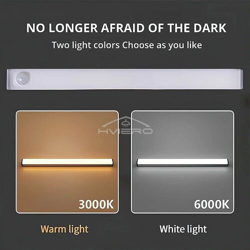 Wireless Motion Sensor Led Lamp Usb Rechargeable Night Light