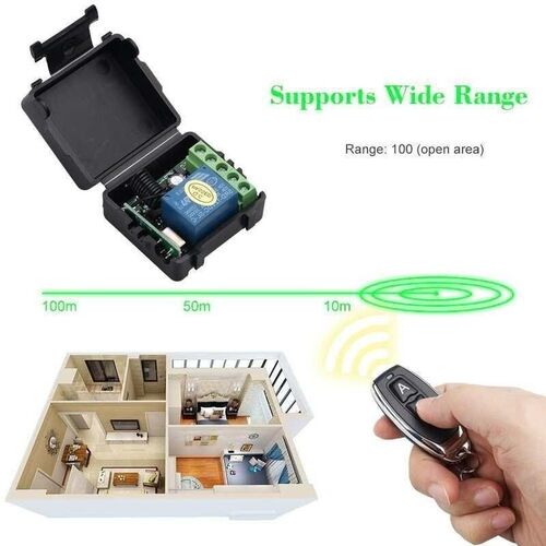 Kebidumei 433Mhz Universal Remote Control Switch DC 12V 1CH