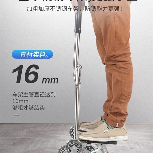 elderly pstair shopping cart trolley large item trolley cart