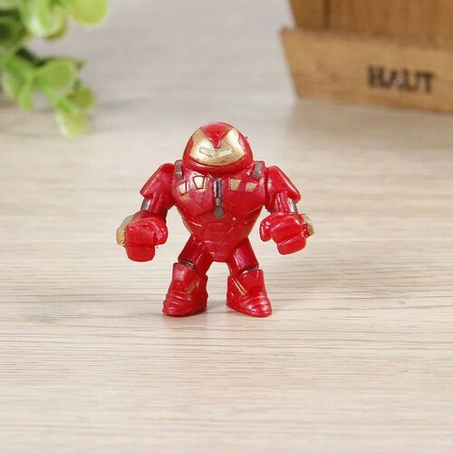 12 Pcs/Set New Q Avengers Mini Figures Hulk Thor Spider Man