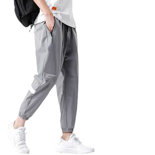 Workwear Casual Pants Mens Summer Thin Loose Foot-toe Pants