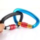 25kN Shape Rock Safety Carabiner Buckle Screw Climbing